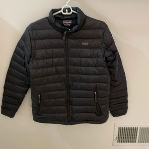 Patagonia black down jacket